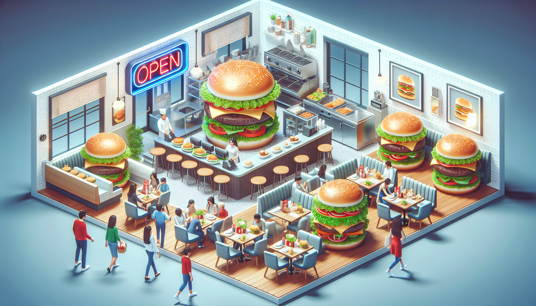 Guia Completo para Abrir uma Hamburgueria de Sucesso